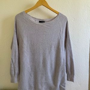 Lavender Boat Neck Sweater by J. Crew